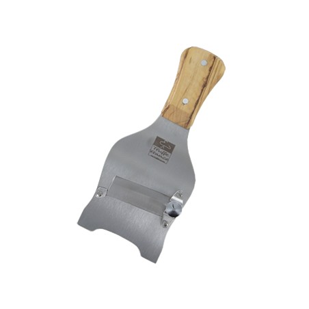 mandoline inox et bois d'olivier