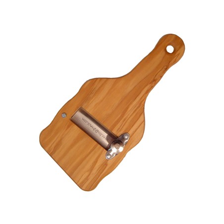 mandoline à truffes en bois d'olivier