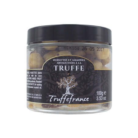 noisettes et amandes à la truffe