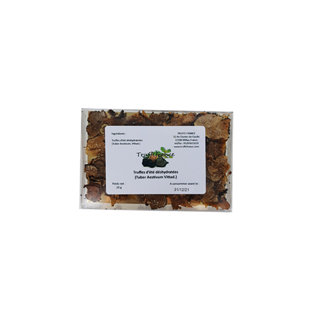 lamelles de truffes d'été déshydratées