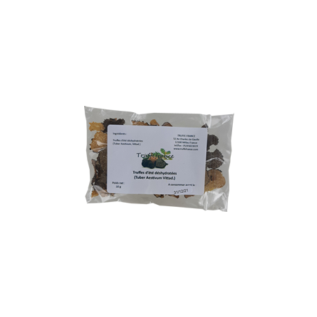 lamelles de truffes d'été déshydratées