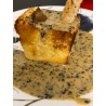 verrine de préparation pour brouillade à la truffe noire