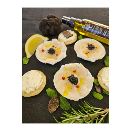 Huile d'olive vierge à la truffe noire spray