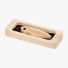 Couteau à truffes manche en chêne vert