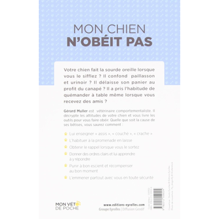 Mon chien n'obéit pas