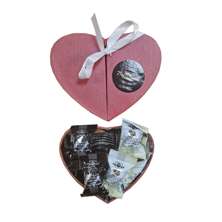 cœur duo chocolats
