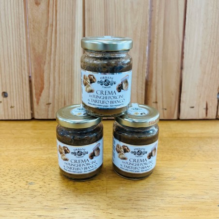 Crème de cèpes aux truffes blanches