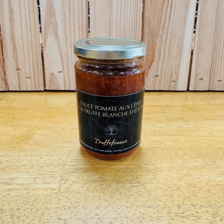 Sauce tomate aux cèpes à la truffe d'été