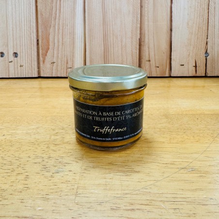 Délice de carottes et de tomates à la truffe d'été