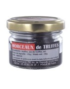 Morceaux de truffes noires
