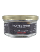 Truffes noires morceaux 1ère ébullition