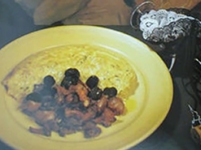Omelette du curé aux truffes noires