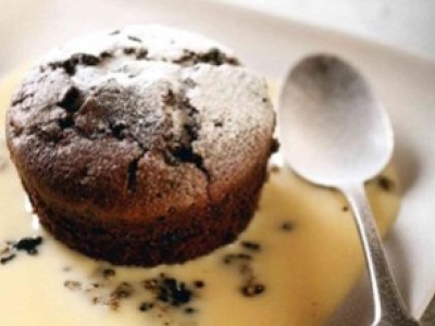 Coulant au chocolat truffé