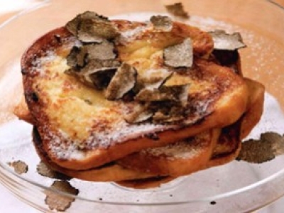Brioche truffée façon pain perdu