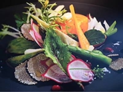Salade aux truffes d'été