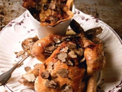 Le poulet frites truffé revisité
