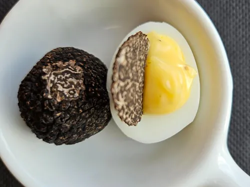 recettes viandes et oeufs à la truffe
