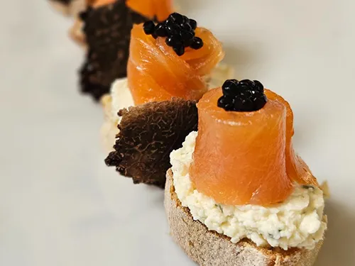 recettes apéritifs à la truffe