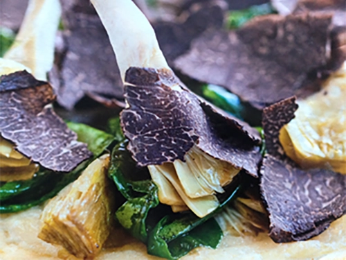 recettes Légumes, féculents à la truffe